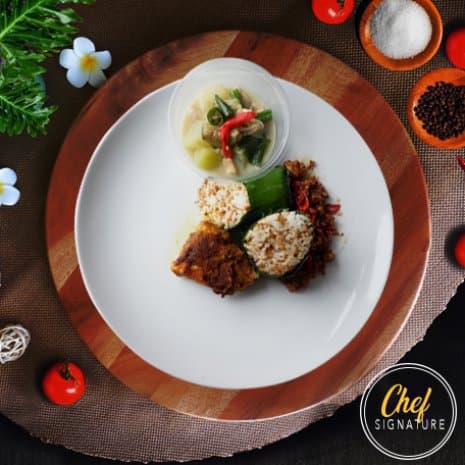 Nasi Bakar Tutug Oncom