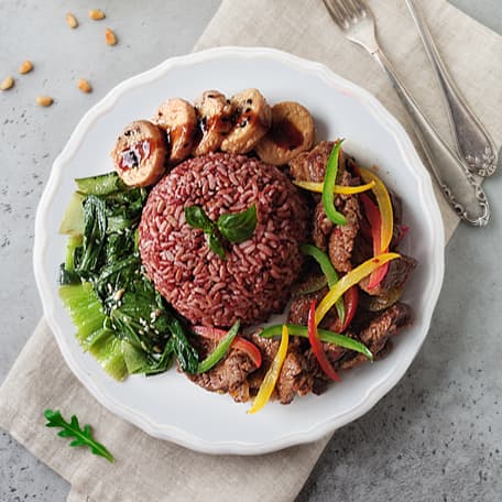 Honey Glazed Beef